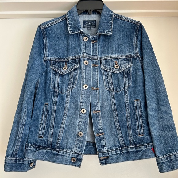 Lucky Brand Tomboy Trucker Jean Jacket - Picture 1 of 10